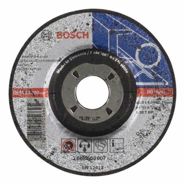 Skrubbskiva bockad 115 mm 22.23 mm Bosch Accessories