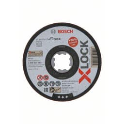 Separationspår rakt 115 mm Bosch Accessories X-LOCK