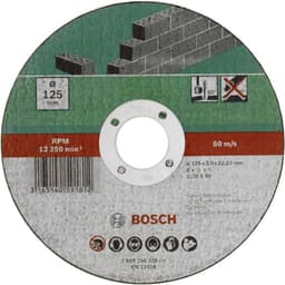 Separationspår rakt 115 mm 22.23 mm Bosch Accessories C