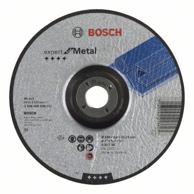 Skrubbskiva bockad 180 mm 22.23 mm Bosch Accessories