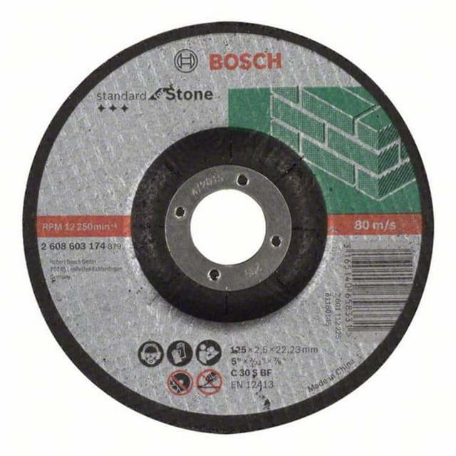 Kapskiva bockad 125 mm 22.23 mm Bosch Accessories