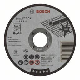 Separationspår rakt 115 mm 22.23 mm Bosch Accessories