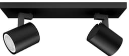 Philips Hue Runner spottivalo 2x5W 230V (musta)