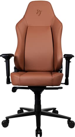 Arozzi Primo Full Premium Leather gamingstol (brun)