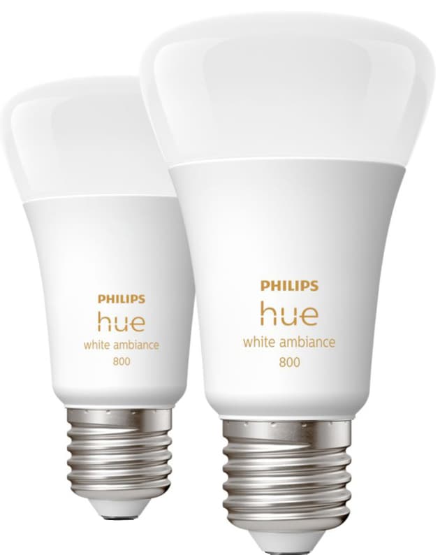 Filament A60 E27 Smart LED-pære 550 lm 2-pk.