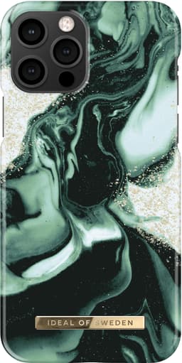 iDeal of Sweden fodral för iPhone 12/12 Pro  (golden olive marble)