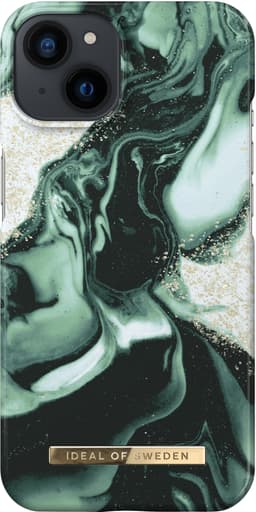 iDeal of Sweden cover til iPhone 13 (golden olive marble)