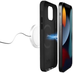 Puro Sky iPhone 13 suojakuori MagSafella (musta)