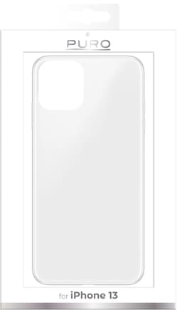 Puro 0.3 Nude iPhone 13 fodral (transparent)