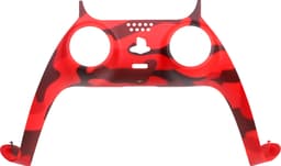 Piranha skall til PS5-kontroller (rød camo)