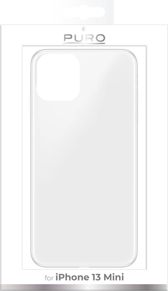 Puro 0.3 Nude iPhone 13 Mini fodral (transparent)