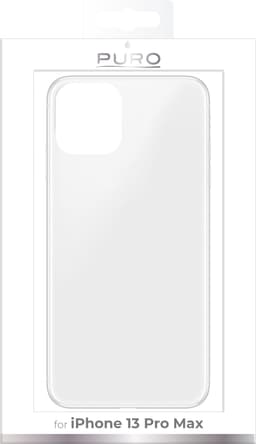Puro 0.3 Nude iPhone 13 Pro Max fodral (transparent)