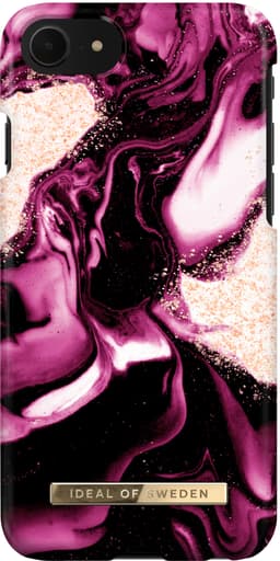 iDeal of Sweden deksel til iPhone 7/8/SE Gen. 3 (golden ruby marble)