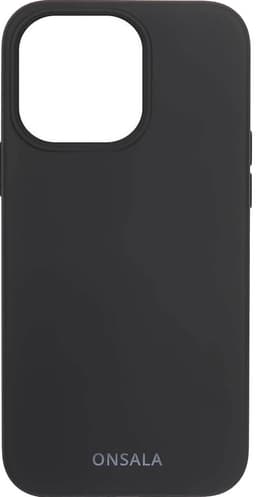 Onsala iPhone 13 Pro silikonfodral (svart)