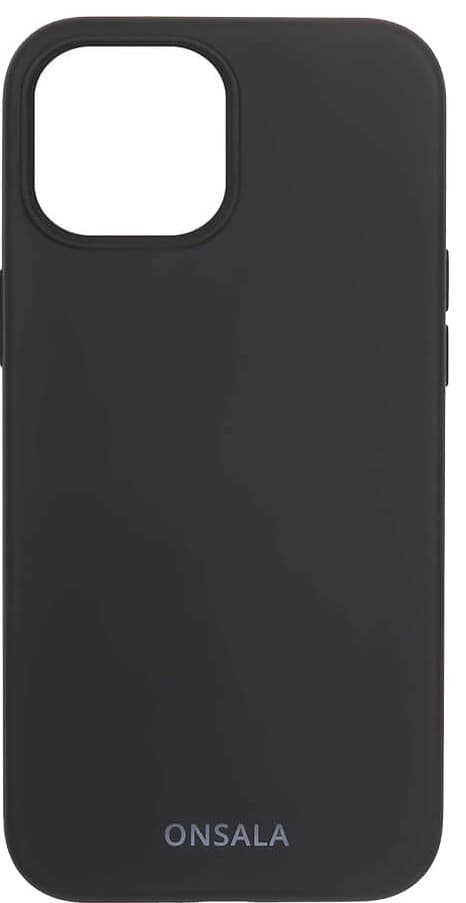 Onsala iPhone 13 Mini silikondeksel (sort)
