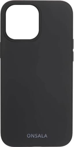 Onsala iPhone 13 Pro Max silikonfodral (svart)