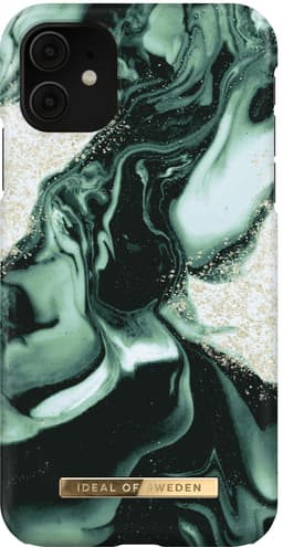 iDeal of Sweden fodral för iPhone 11 (golden olive marble)