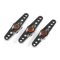 Fastrax 25T Black Aluminium Double Servo Horn