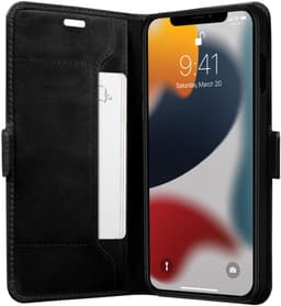 Dbramante1928 Copenhagen Slim plånboksfodral för iPhone 13 Pro Max (svart)