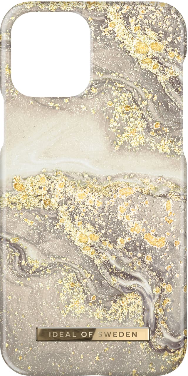 iDeal of Sweden deksel for iPhone 13 (Sparkle Greige Marble)