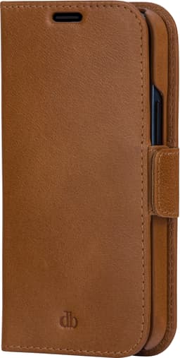 Dbramante1928 Lynge lommebokdeksel til iPhone 13 (tan)