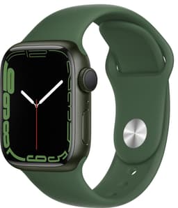 Apple Watch Series 7 41mm GPS (grøn alu. / kløvergrøn sportsrem)