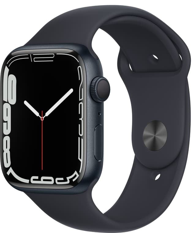 Apple Watch Series 7 45mm GPS (midnight alu. / midnight sport band)