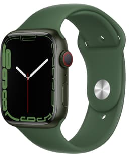 Apple Watch Series 7 45 mm eSIM (vihr. alu./apila urheiluranneke)