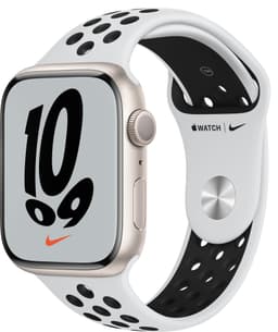 Apple Watch Series 7 Nike 45 mm GPS (Starl. alu./plat.mus. urheilura.)