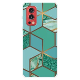 SKALO OnePlus Nord 2 Marmor TPU-cover - #9