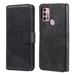 SKALO Moto G20/G30 Classic Pungetui - Sort