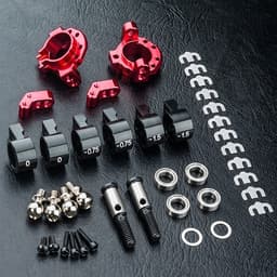 MST-820123R ATK Alum. upright (2WD) (red)