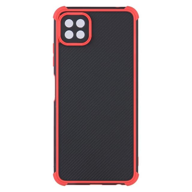 SKALO Samsung A22 5G Armor Hybrid Bumper Cover - Rød