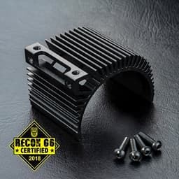 MST-820100BK Alum. motor heat sink (black)
