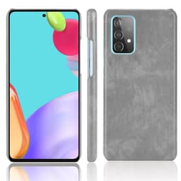SKALO Samsung A52/A52s PU-nahkainen Suojakuori - Harmaa