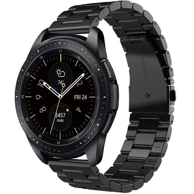 SKALO Länkarmband till Samsung Watch Active2 40mm - Svart