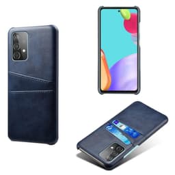 SKALO Samsung A52/A52s PU-nahkainen Korttikotelo - Sininen