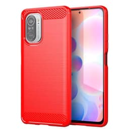 SKALO Xiaomi Mi 11i Armor Carbon Stødsikker TPU-cover - Rød