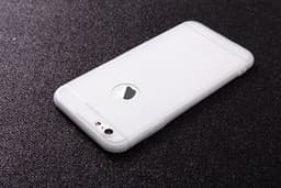 Ultraslim Silikon Skal till iPhone 6/6S - Vit