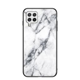 SKALO Samsung A22 4G Marmori karkaistu lasi TPU-suojakuori - #2