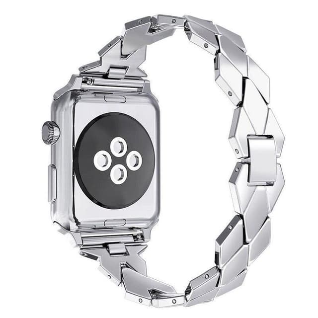 SKALO Teräsranneke ""Twist"" Apple Watch 38/40/41mm - Hopea