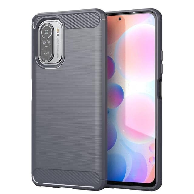 SKALO Xiaomi Mi 11i Armor Carbon Stødsikker TPU-cover - Grå