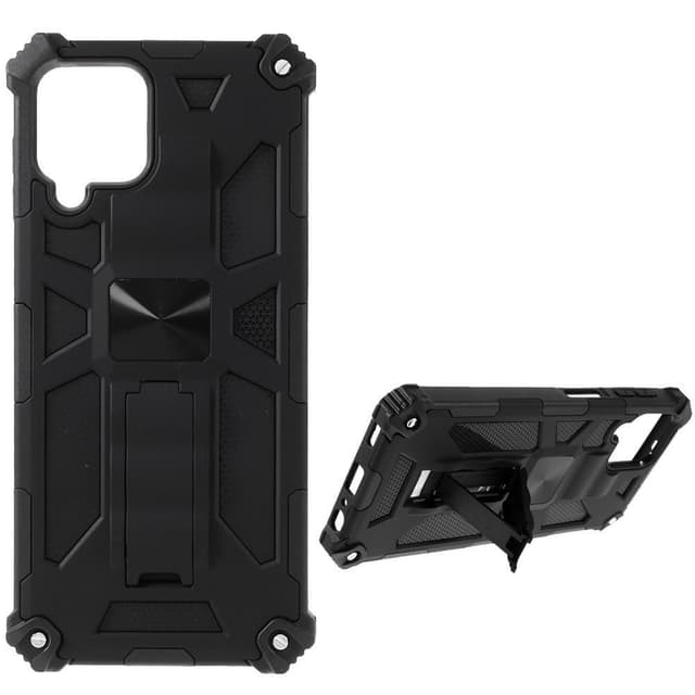 SKALO Samsung A22 4G Armor Phantom Hybrid Skal - Svart
