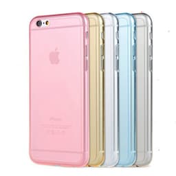 Transparent Silikon TPU-Skal till iPhone 6/6S - Transparent