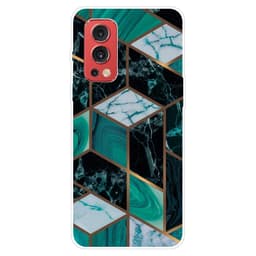 SKALO OnePlus Nord 2 Marmor TPU-cover - #10