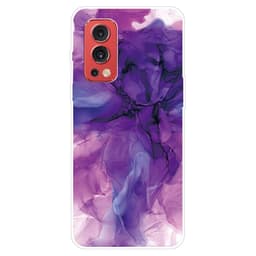 SKALO OnePlus Nord 2 Marmor TPU-cover - #5