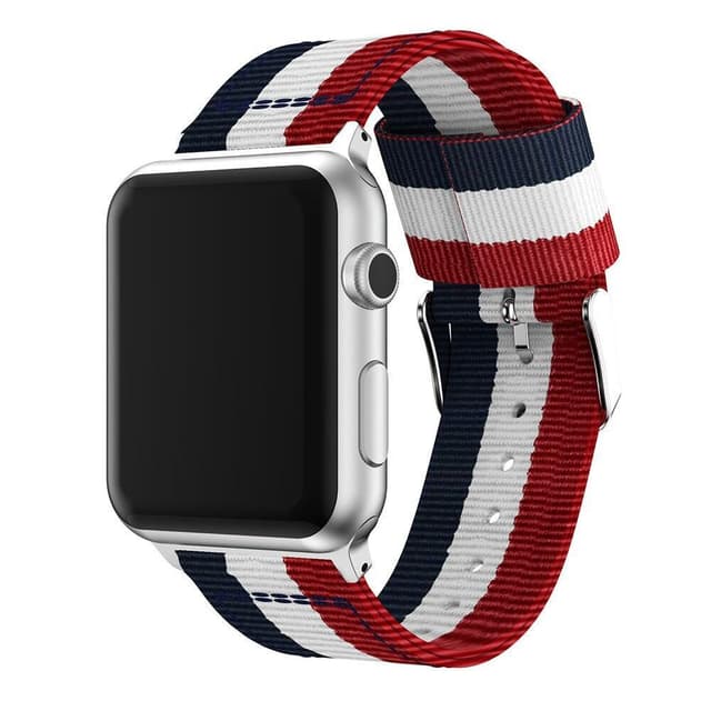 SKALO Nato Ranneke Nailon metallilukolla Apple Watch 42/44/45/49mm