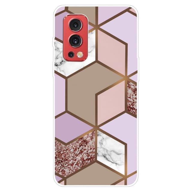 SKALO OnePlus Nord 2 Marmori TPU kuori - #8