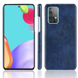 SKALO Samsung A52/A52s PU-nahkainen Suojakuori - Sininen