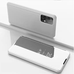 SKALO Samsung A52/A52s Clear View Mirror Lompakko - Hopea